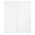vidaXL Skrinka na topánky 73 x 38 x 87,5 cm Kompozitné drevo Biela