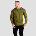 Mikina Basic Jumper Military Green - GymBeam, veľkosť XL, veľkosť oblečenia XL