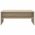 vidaXL Konferenčný stolík Sonoma dub 100 x 50 x 40 cm Kompozitné drevo
