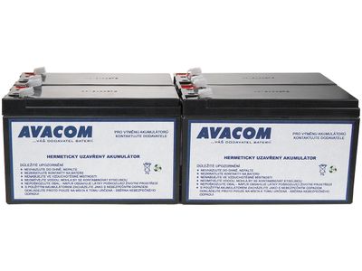 Batériový kit AVACOM AVA-RBC23-KIT náhrada pre renováciu RBC23 (4ks batérií)