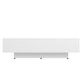 vidaXL Konferenčný stolík biely 100x49,5x31 cm kompozitné drevo