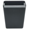 vidaXL Kvetinové boxy pre euro palety 24 ks Sivá 13,5 x 9 x 9,5 cm