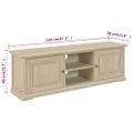 vidaXL TV stolík 120x30x40 cm drevený