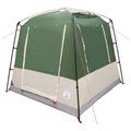 vidaXL Párty stan 4-miestny Zelená 185T Polyester s PU náterom