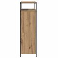vidaXL Skriňa na topánky 100 x 34 x 112 cm Kompozitné drevo