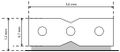 Huawei vnitřní FTTH / FTTR transparentní optický kabel SC/APC, 10m, samolepící
