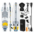 Paddleboard SUP REBEL ACTIVE PRO RBA-4518-WH biely, nosnosť 220kg