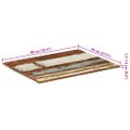 vidaXL Obdĺžniková stolová doska 70x90 cm, 15-16 mm, recyklovaný masív