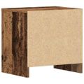 vidaXL Nočný stolík 2 ks Staré drevo 45 x 34 x 44,5 cm