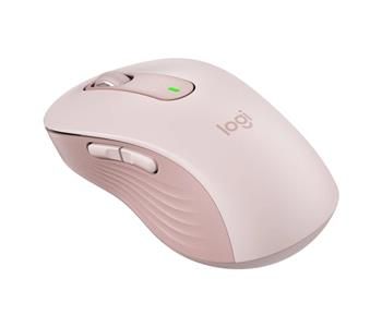 Logitech myš Signature M650 Large/optická/bezdrátová/400-2000dpi/5 tlačidiel/logitech bolt/růžová