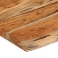 vidaXL Nástenná polica 60x40x2,5 cm obdĺžnik masívna akácia živá hrana