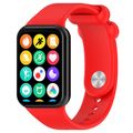 Silikónový remienok mi band 8 pro /m8 pro (7). červená