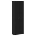 vidaXL Kancelársky kabinet Čierny dub 60 x 32 x 190 cm