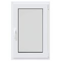 vidaXL Otočné a sklopné okno do suterénu RISOR 60 x 90 cm PVC a sklo