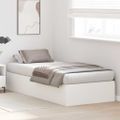 vidaXL Rám postele s úložným prostorem s úložiskom Biela 80 x 200 cm