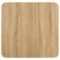 vidaXL Bistro stolík svetlohnedý 50x50 cm MDF