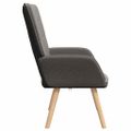 vidaXL kreslo Tmavo šedá 62 x 67 x 95,5 cm Sherpa látka