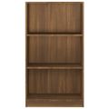 vidaXL Knižnica hnedý dub 60x24x109 cm spracované drevo