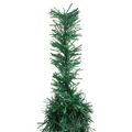 vidaXL Umelý vianočný stromček vyskakovací 50 LED zelený 120 cm