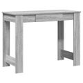vidaXL Stôl sivý dub sonoma 100x45x75 cm kompozitné drevo