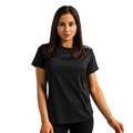 Dámske športové tričko Limitless Black - GymBeam, veľkosť XXL, veľkosť oblečenia XXL
