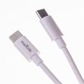 Nabíjačka Maxlife MXTC-06-30AC PD QC 1x USB-C 1x USB 30W biela + kábel USB-C - USB-C 60W