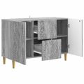 vidaXL Servírovacia skriňa Sivý Sonoma 89 x 34,5 x 60 cm