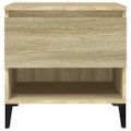 vidaXL Bočné stolíky 2 ks dub sonoma 50x46x50 spracované drevo