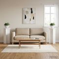 vidaXL Stojan na rastliny 2 ks Biela Ø40 x 80 cm Kompozitné drevo