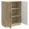 vidaXL Servírovacia skriňa Dub sonoma 66 x 34,5 x 87 cm