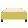 vidaXL Posteľný rám s boxspringom zelený 90x190 cm látka
