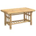 vidaXL Konferenčný stolík 70x45x36 cm bambus