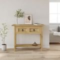 vidaXL Konzolový stolík Mexická borovica Corona Range 93x34,5x73 cm