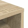 vidaXL Nízka skriňa so zásuvkou Sonoma dub 102 x 32 x 48,5 cm