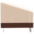 vidaXL Obaly na 3-miestne lavice 2 ks 198x97x48/74 cm, 600D Oxford