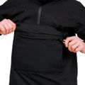 Pánska bunda Rain Smock Black - GymBeam, veľkosť L, veľkosť oblečenia L