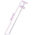 vidaXL Stanové kolíky 24 ks 29,5 cm Ø6 mm pozinkovaná oceľ