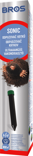 04949 Bros Sonic odpudzovač krtkov
