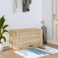 vidaXL Nástenný botník dub sonoma 70x35x38 cm spracované drevo