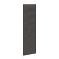 vidaXL plisovaná roleta čierna 60x200 cm Šírka látky 59,4 cm