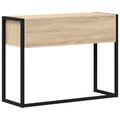 vidaXL Koncový stôl Sonoma 100 x 36 x 75 cm Kompozitné drevo