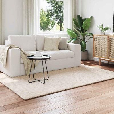 vidaXL Kusové koberce Obdĺžnikový SIROLO Béžová 200 x 140 cm Polyester