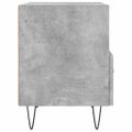 vidaXL Nočné stolíky 2 ks betónovo sivé 40x35x47,5 cm kompozitné drevo