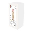 LED dekorácia drevená – snehuliak, 46 cm, 2x AA, vnútorná, teplá biela, časovač