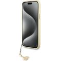 Puzdro Guess pre iPhone 15 Pro Max 6,7" GUHCP15XGF4GGR sivá HC PU 4G Charm