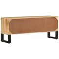 vidaXL TV skrinka 110x30x45 cm surové mangovníkové drevo