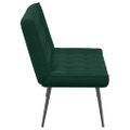 vidaXL Lavička Tmavo zelená 110x74x84 cm Zamat