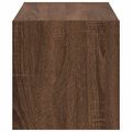 vidaXL Regál na topánky stohovateľné hnedý dub 60x30x30,5 cm
