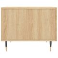 vidaXL Konferenčné stolíky 2 ks dub sonoma 50x50x40cm kompozitné drevo
