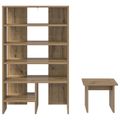 vidaXL Skriňa na topánky 2 ks 62 x 35 x 100 cm Kompozitné drevo
